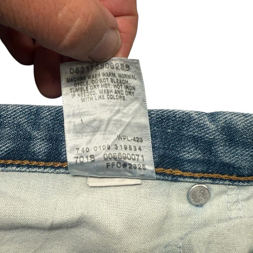 Levi’s 569 Loose Straight Jeans Men’s 38x34 Y2K Vintage Denim - Picture 8 of 13